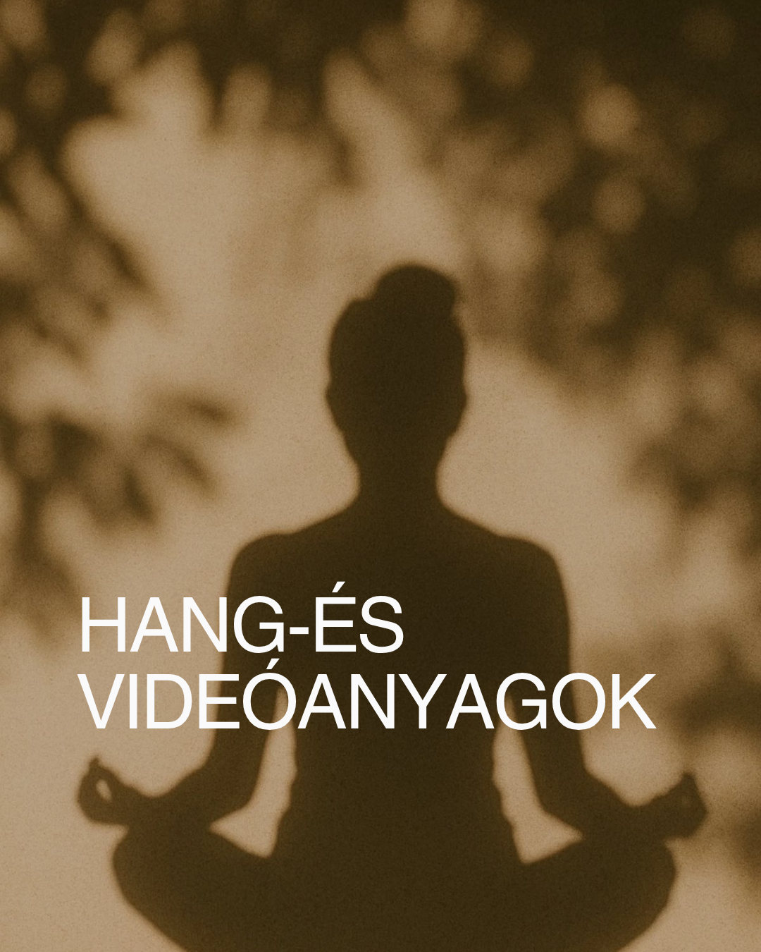 Hang-és videóanyagok