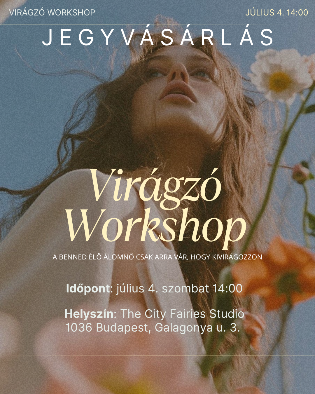 Virágzó Workshop jegy